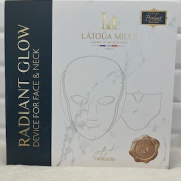 Latoua Mille Radiant Glow LED Face Mask and Neck Device - Picture 2 of 13